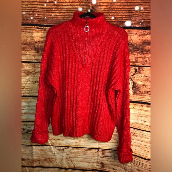Red Venus Sweater - Picture 15 of 16